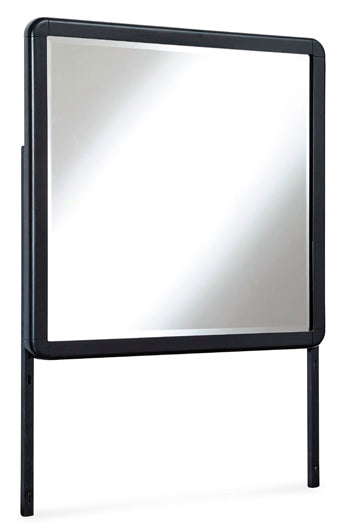 Bedroom Mirror Rowanbeck Black