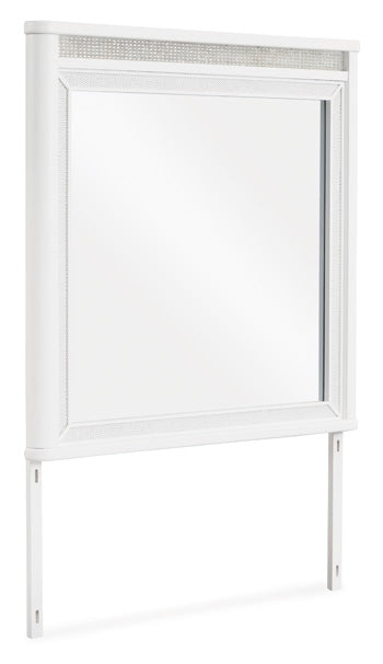 Bedroom Mirror Chalanna White