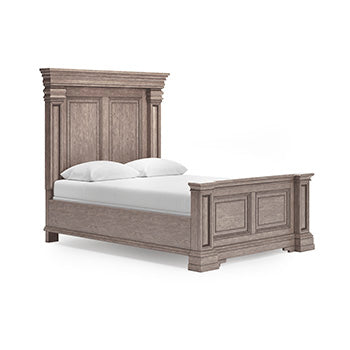 Queen Panel Footboard w/Slats Blairhurst Light Grayish Brown