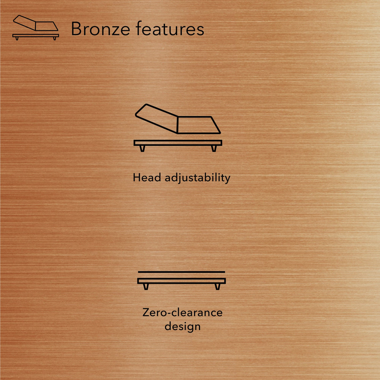 Beauty Rest Bronze Baselogic Adjustable Base