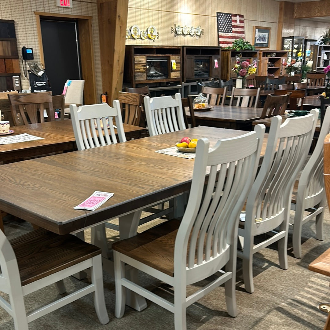 Country Value Pedestal TT 7PC Dining Group