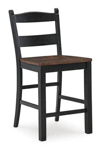 Barstool (2/CN) Valebeck Black/Brown