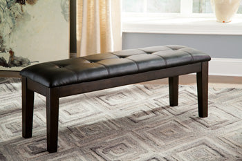 Large UPH Dining Room Bench Haddigan Dark Brown