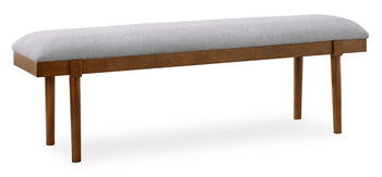 Large UPH Dining Room Bench Lyncott Gray/Brown