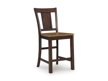 Barstool (2/CN) Rylandeen Light Brown/Dark Brown