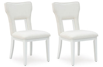 Dining UPH Side Chair (2/CN) Chalanna White
