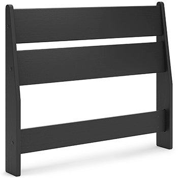 Twin Panel Headboard Socalle Black