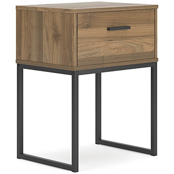 One Drawer Night Stand Deanlow Honey