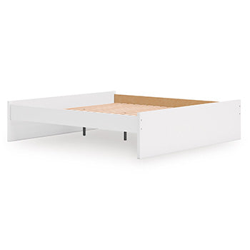 Queen/King Platform Rails Onita White