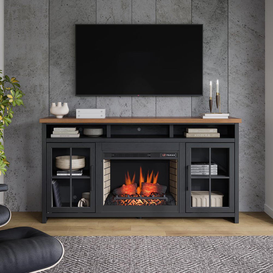 Essex 74" Fireplace TV Console