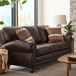 Noble Leather Sofa FSS64DWLU SR