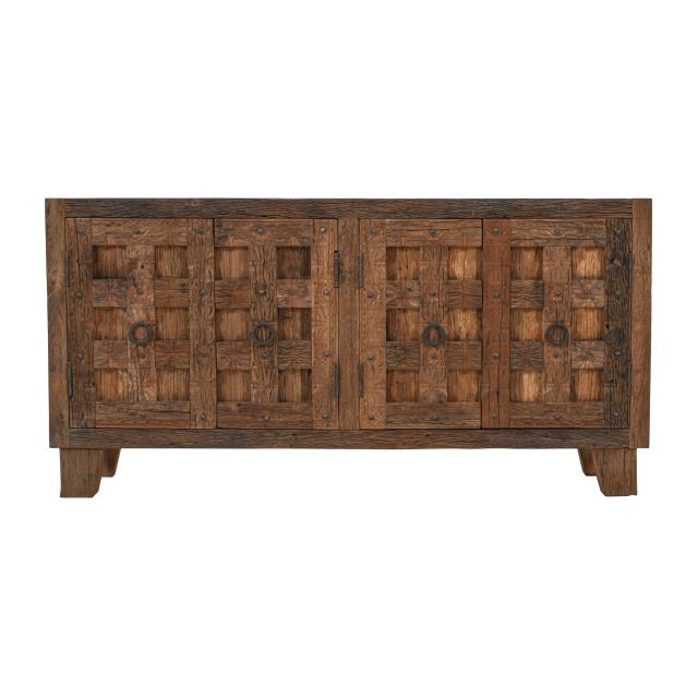 Colton 4 Door Accent Cabinet Reclaimed