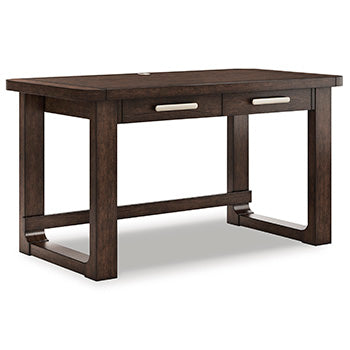 Home Office Desk Breckington Dark Brown