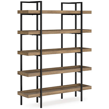 Bookcase Montia Light Brown