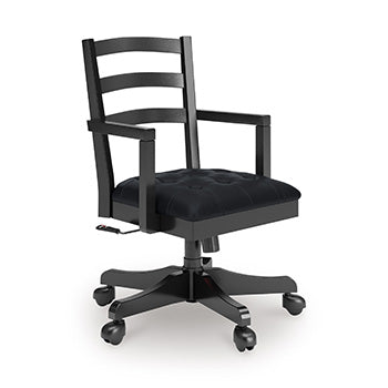 Home Office Swivel Desk Chair Wildenauer Black