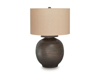 Metal Table Lamp (1/CN) Carlenbury Antique Brown