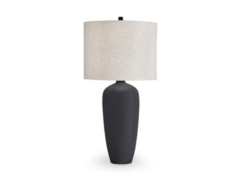 Metal Table Lamp (1/CN) Ryenburg Black
