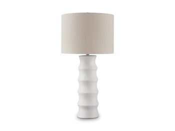 Poly Table Lamp (1/CN) Veraleigh White