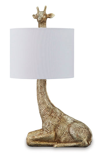 Poly Table Lamp (1/CN) Ferrison Gold Finish