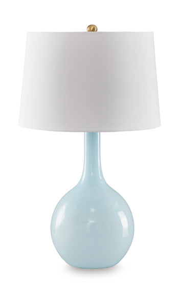 Glass Table Lamp (1/CN) Rylanton Aqua