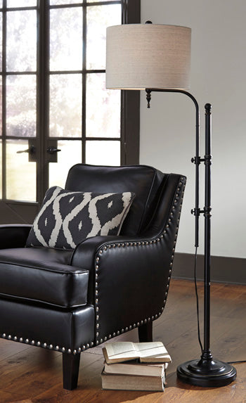 Metal Floor Lamp (1/CN) Anemoon Black