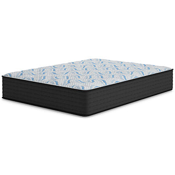California King Mattress Elite Springs Firm Gray/Blue