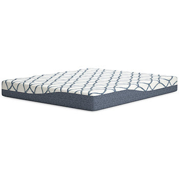 California King Mattress 10 Inch Chime Elite 2.0 White/Blue