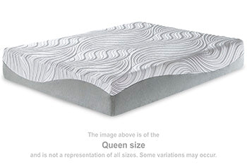 California King Mattress 12 Inch Memory Foam White