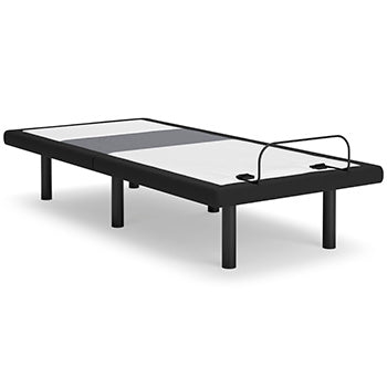 TXL Adjustable Base Best Base with Lumbar and Audio Charcoal Gray