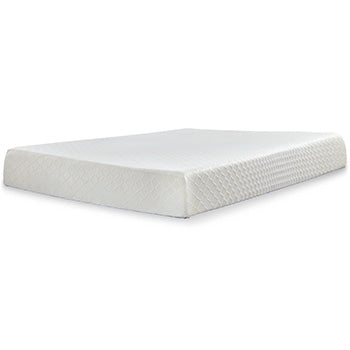 King Mattress 10 Inch Chime Memory Foam White