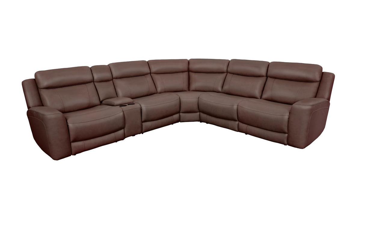 Calgary 6PC PWR Sectional Autumn Umber