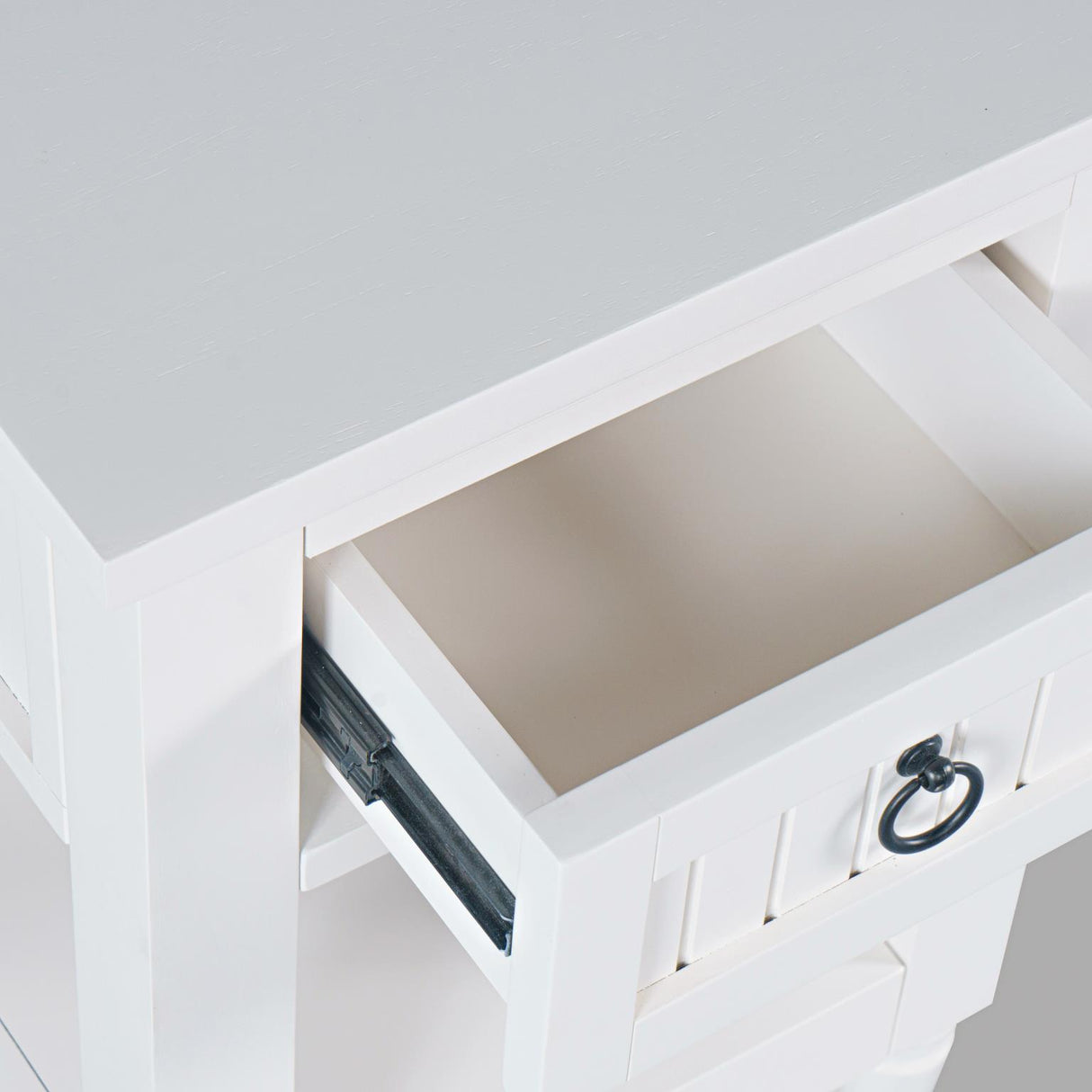 Westport White Tall Cabinet