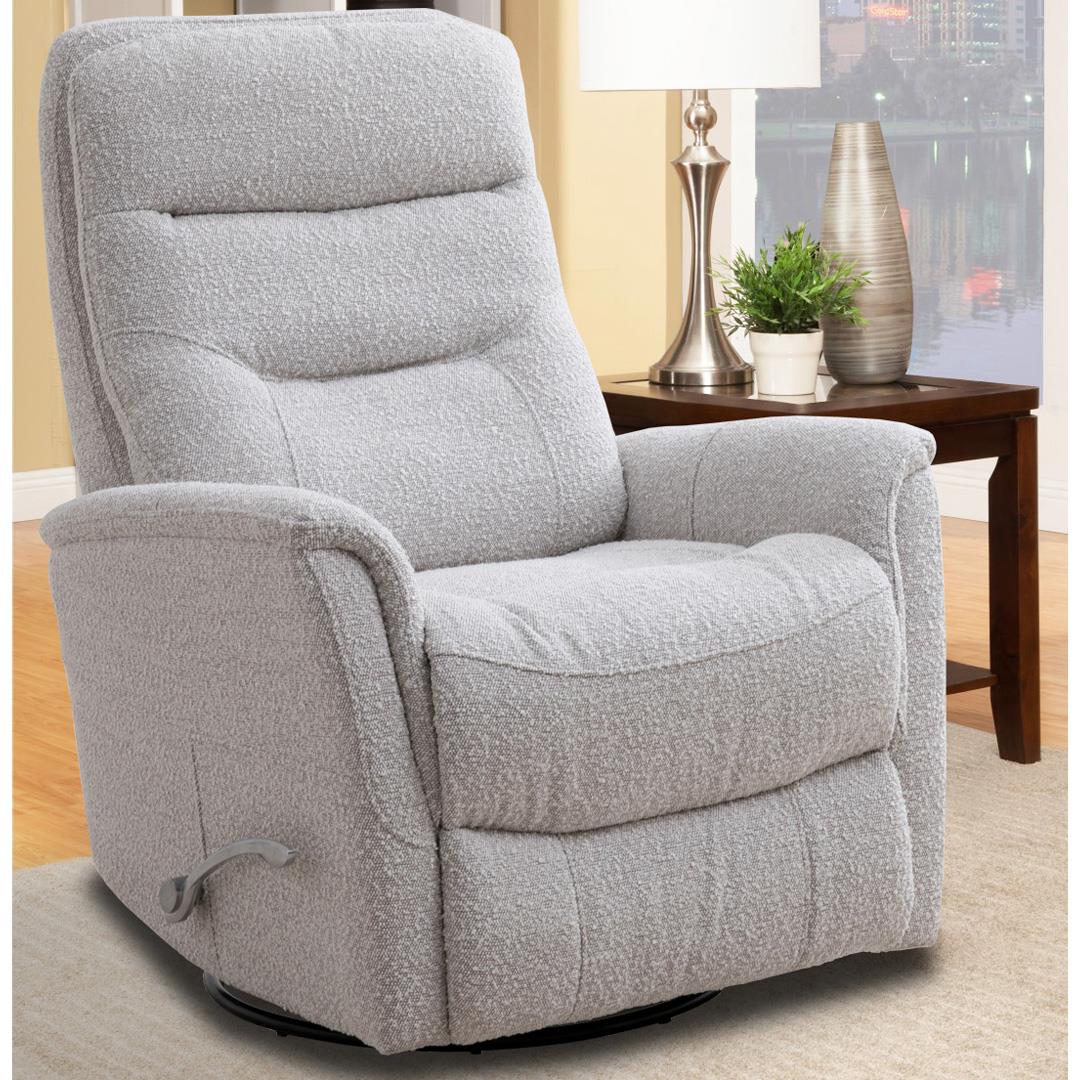 Gemini Recliner Swivel Glider Fabric