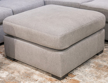 Oversized Accent Ottoman Lakepoint Nickel