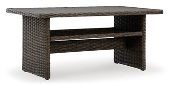 RECT Multi-Use Table Brook Ranch Brown