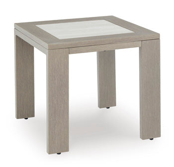Square End Table Kimpton Isle Brown