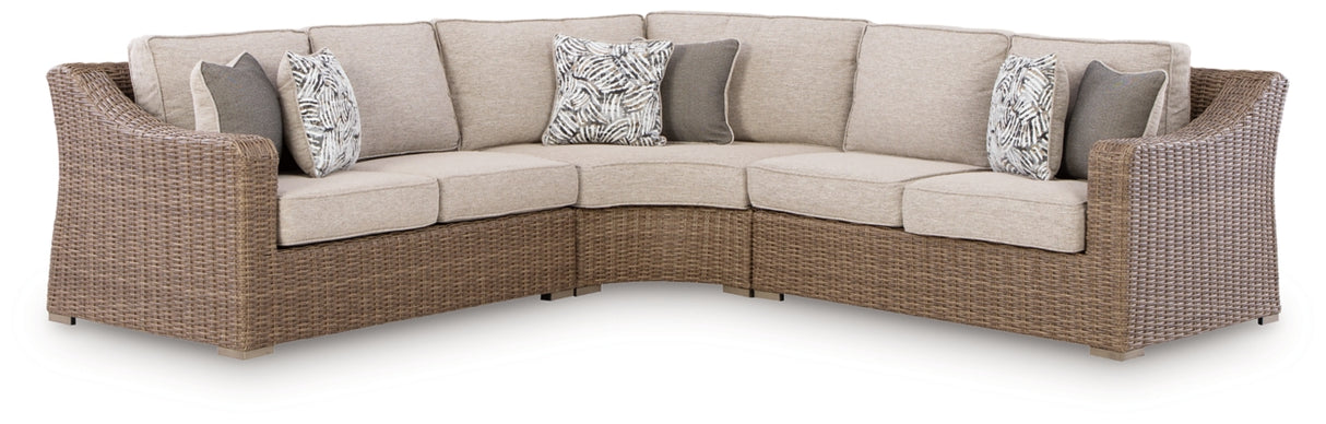 Outdoor 3PC Sectional Ravare Beach