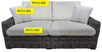 Back Cushion Kimora Beige