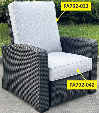Back Cushion Beachcroft Gray