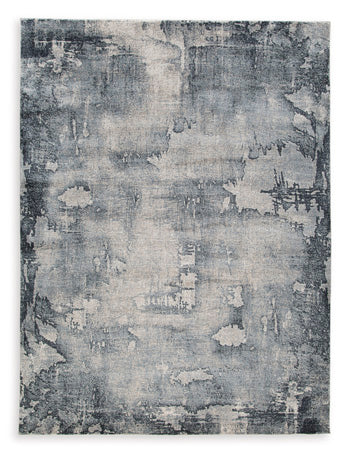 Large Rug Langrich Blue/Gray/Cream