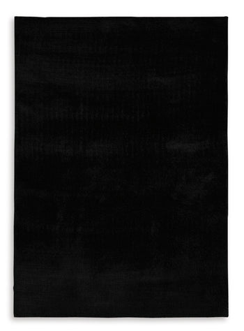 Washable Medium Rug Anaben Black