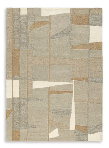 Large Rug Abbotton Taupe/Gray/Caramel