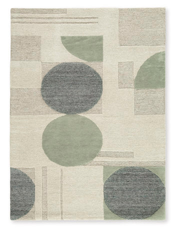 Medium Rug Dallane Linen/Blue/Green