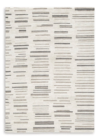 Medium Rug Leesdale Ivory/Brown/Black