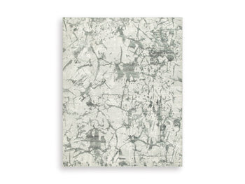 Washable Large Rug Tobinbury Gray