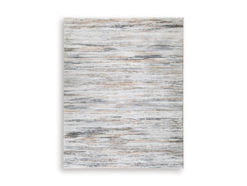 Memory Foam Large Rug Nace Gray/Brown/White