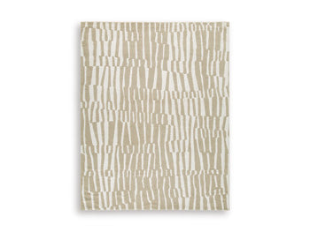 Large Rug Corrbell Beige/White