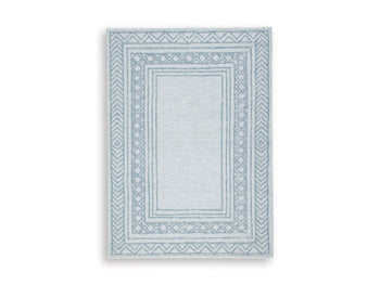 Medium Rug Azelhurst Blue/Ivory/Gray