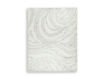 Large Rug Deenbury Ivory/Green/Brown