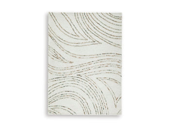 Medium Rug Deenbury Ivory/Green/Brown